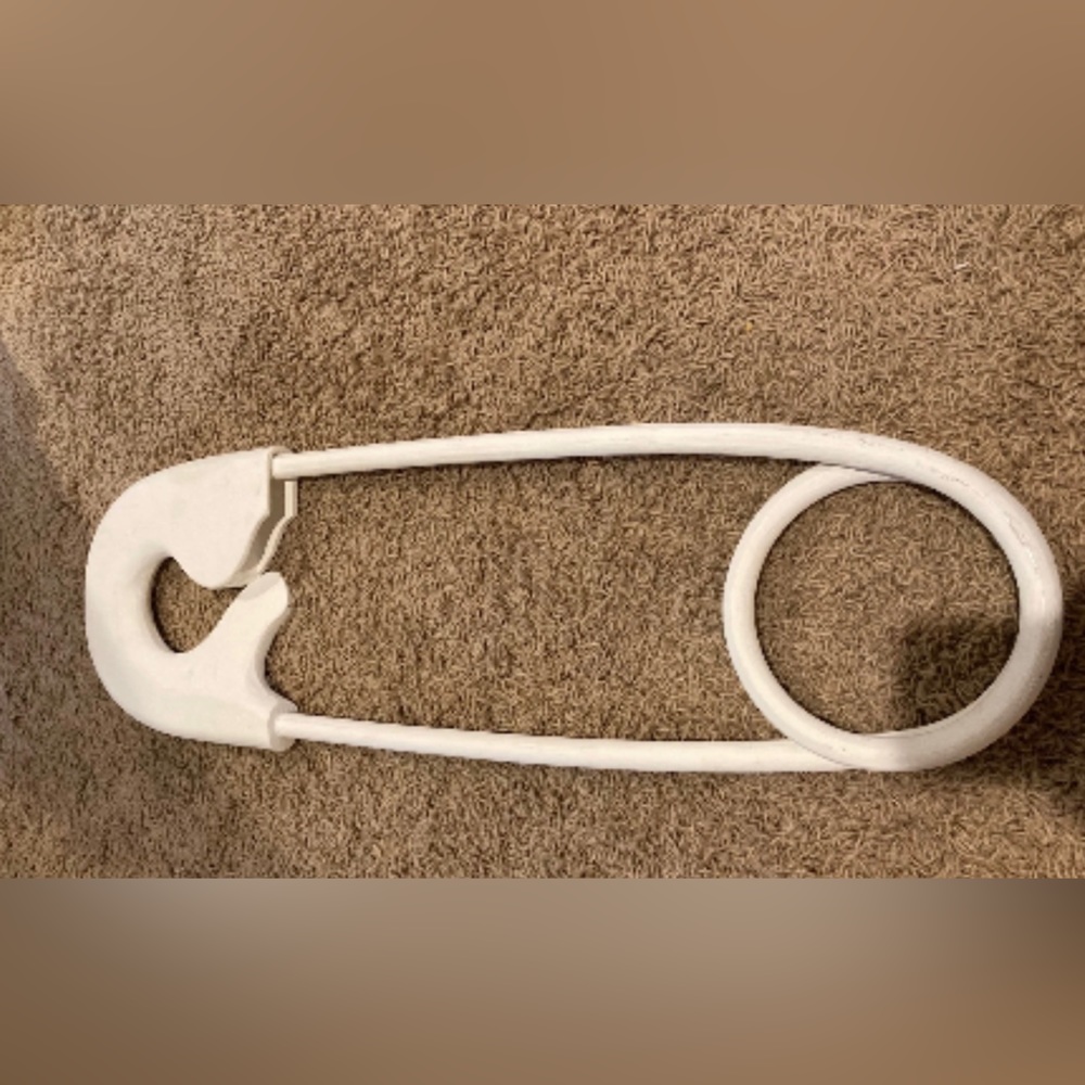 Pottery barn OVERSIZED safety pin